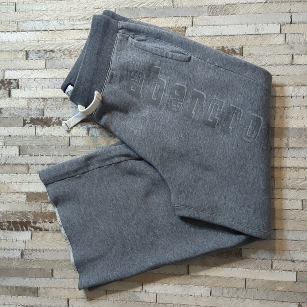 Vintage Abercrombie & Fitch Y2K Gray Sweatpants